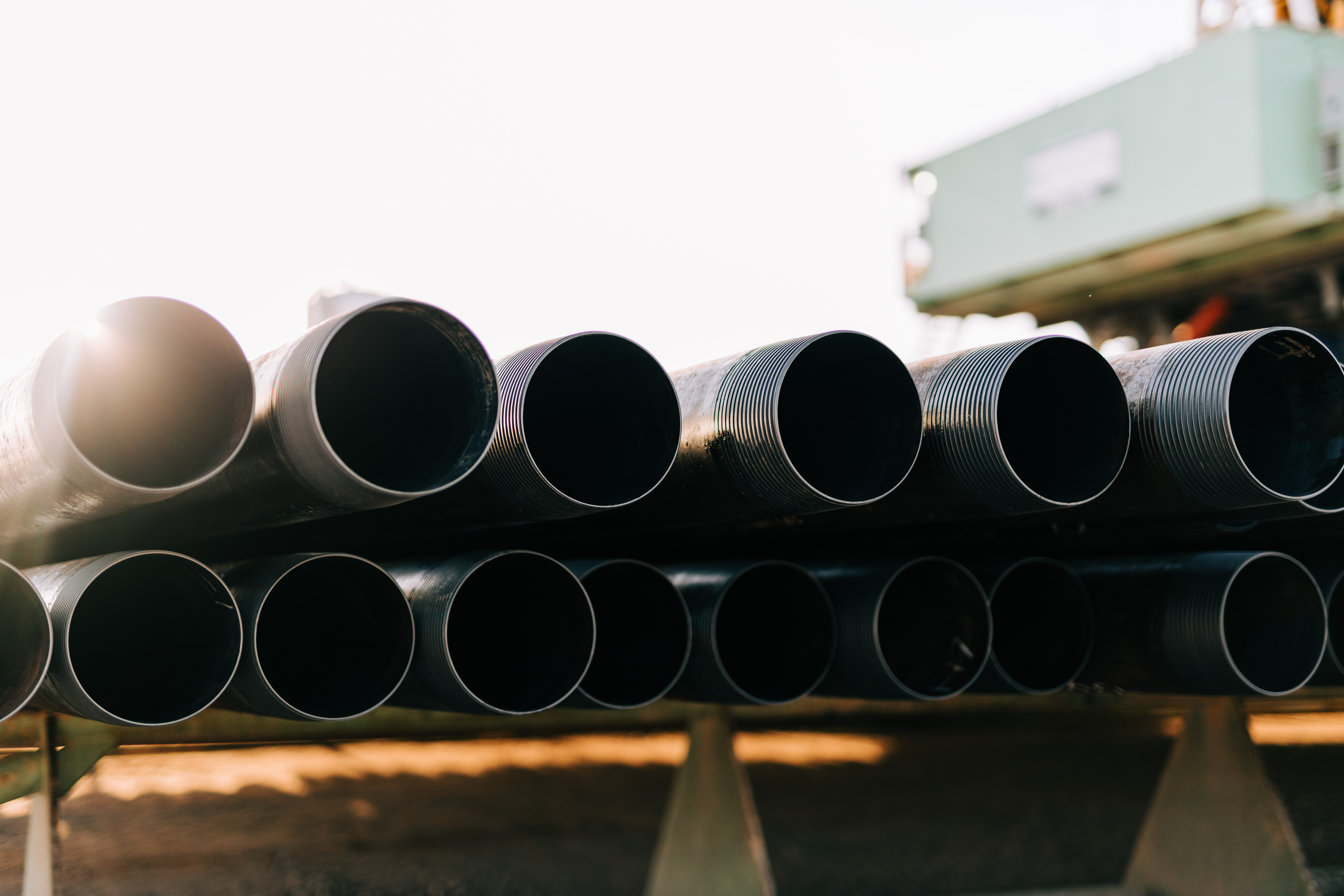 Intermediate casing ready to run downhole