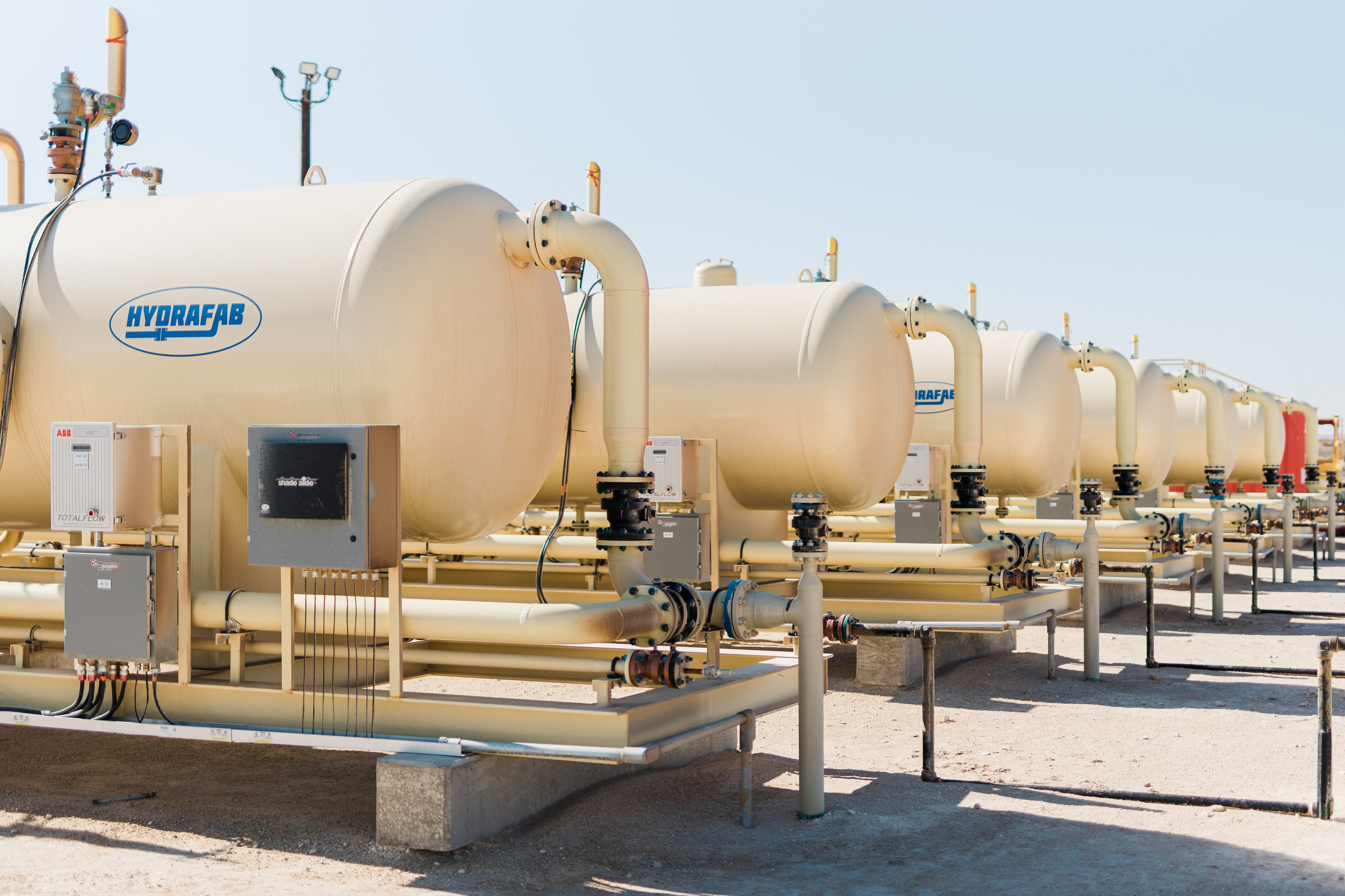 Horizontal separators - the first stage of oil, gas, and water separation process